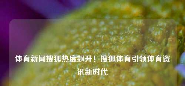 体育新闻搜狐热度飙升！搜狐体育引领体育资讯新时代