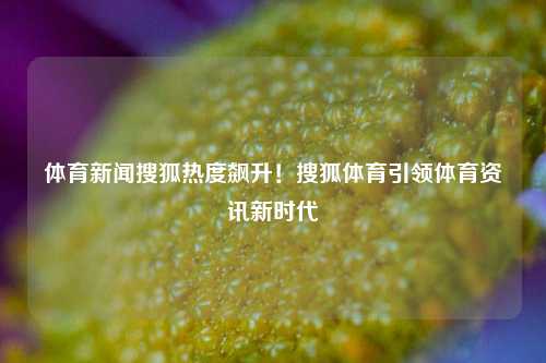 体育新闻搜狐热度飙升！搜狐体育引领体育资讯新时代