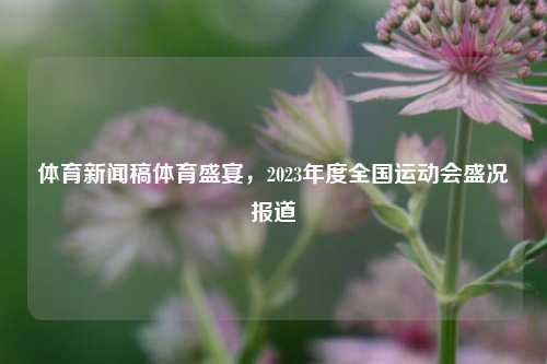 体育新闻稿体育盛宴，2023年度全国运动会盛况报道
