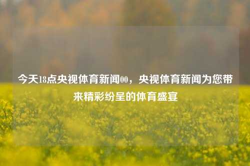 今天18点央视体育新闻00，央视体育新闻为您带来精彩纷呈的体育盛宴