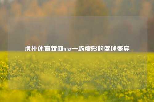 虎扑体育新闻nba一场精彩的篮球盛宴