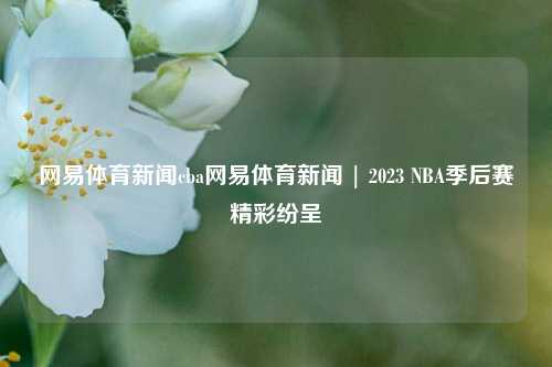 网易体育新闻cba网易体育新闻 | 2023 NBA季后赛精彩纷呈