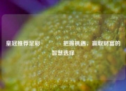皇冠推荐足彩🥇把握机遇，赢取财富的智慧选择