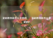 足彩胜负彩怎么中奖的✌️足彩胜负彩怎么中奖的？