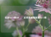 足彩16178期310✌️足球竞猜周报第16-17周