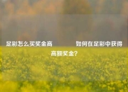 足彩怎么买奖金高🥈如何在足彩中获得高额奖金？