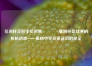 亚洲杯足彩中奖彩票👉亚洲杯足球赛的神秘诱惑——揭秘中奖彩票背后的秘密