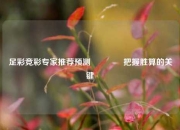 足彩竞彩专家推荐预测👍把握胜算的关键
