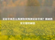 足彩平局怎么预测如何预测足彩平局？揭秘胜负交替的秘密