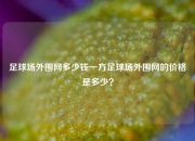 足球场外围网多少钱一方足球场外围网的价格是多少？