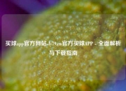 买球app官方网站-ly79,cn官方买球APP - 全面解析与下载指南