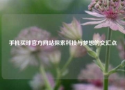手机买球官方网站探索科技与梦想的交汇点
