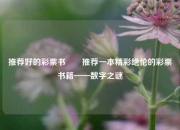 推荐好的彩票书✌️推荐一本精彩绝伦的彩票书籍——数字之谜