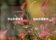 好运彩票推荐👍好运彩票推荐