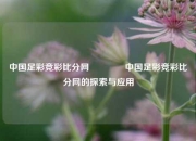 中国足彩竞彩比分网🥈中国足彩竞彩比分网的探索与应用