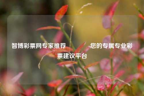 智博彩票网专家推荐🌈您的专属专业彩票建议平台