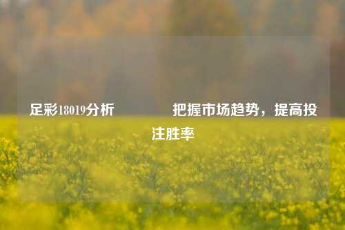 足彩18019分析👈把握市场趋势，提高投注胜率