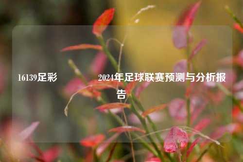 16139足彩🥉2024年足球联赛预测与分析报告