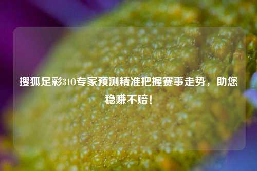 搜狐足彩31O专家预测精准把握赛事走势，助您稳赚不赔！